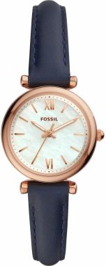 FOSSIL Analógové hodinky  kobaltovomodrá / ružové zlato / biela
