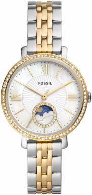 FOSSIL Analógové hodinky  modrá / zlatá / strieborná / biela