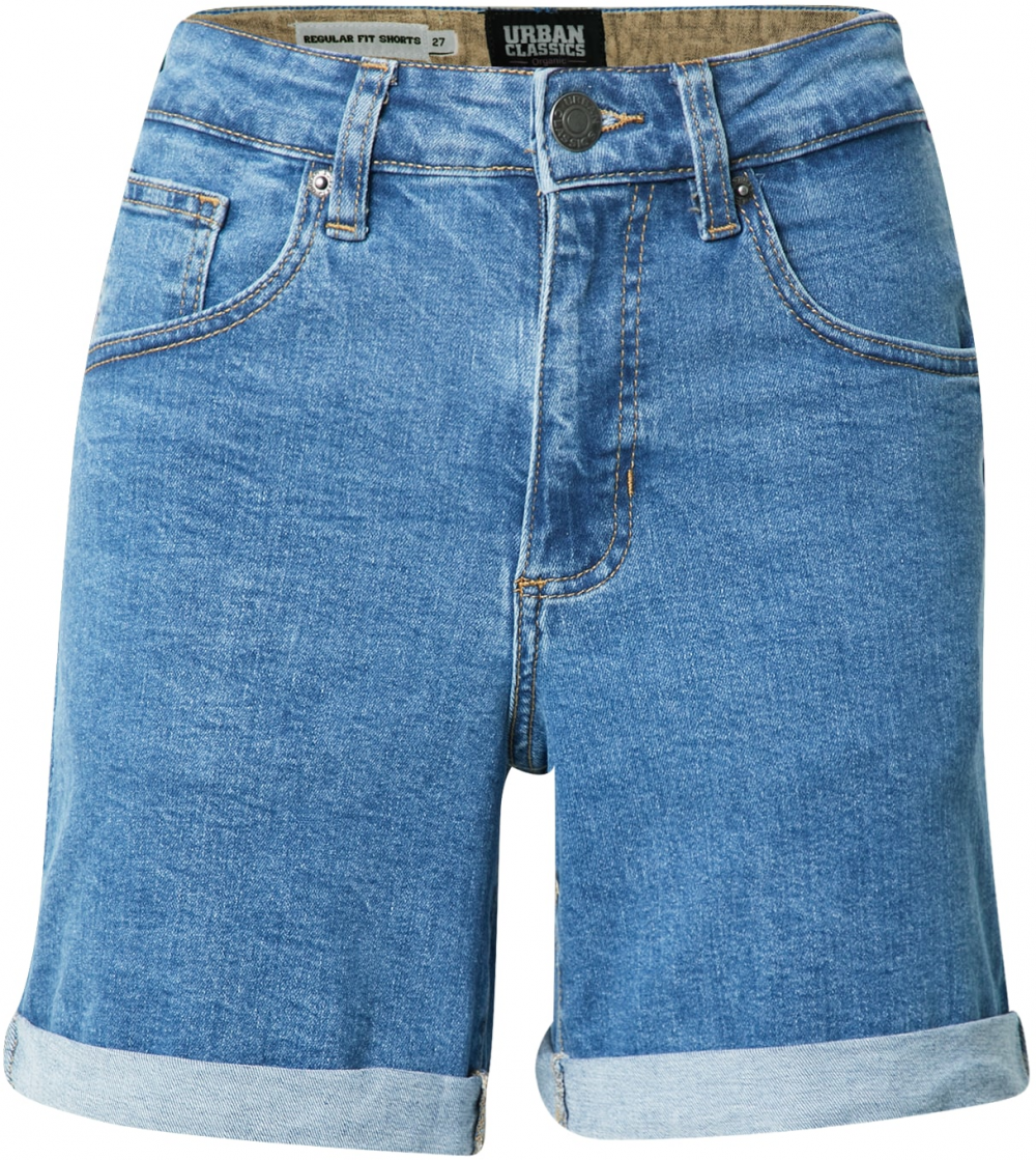 Urban Classics Džínsy  modrá denim