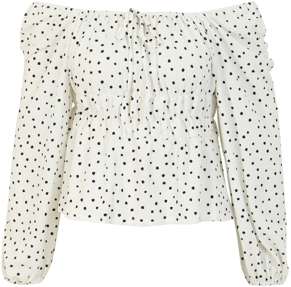 Dorothy Perkins Petite Blúzka  čierna / biela