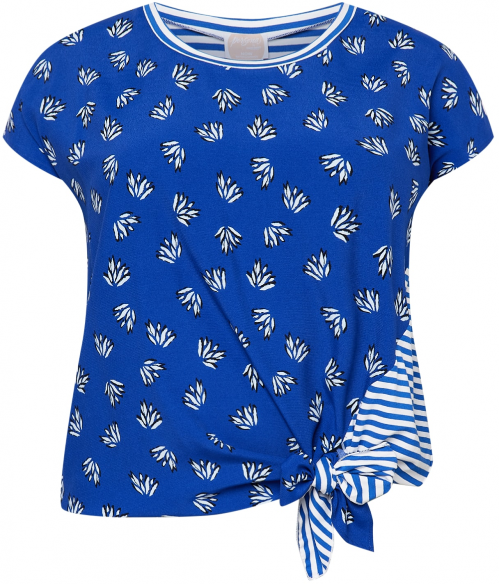 Persona by Marina Rinaldi Tričko 'VIOLA'  modrá / čierna / biela