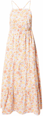 NEON & NYLON Letné šaty 'PRISCILLA'  opálová / oranžová / červená / biela
