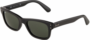 Ray-Ban Slnečné okuliare '0RB2283'  čierna / strieborná