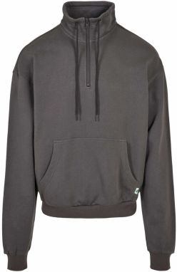 Urban Classics Mikina  sivá / čierna / biela