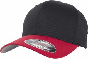 Flexfit Čiapka  ohnivo červená / čierna