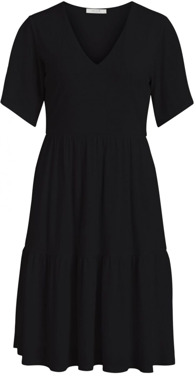 VILA Letné šaty 'Natalie'  čierna