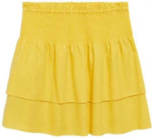 MANGO Sukňa 'LACI'  žltá