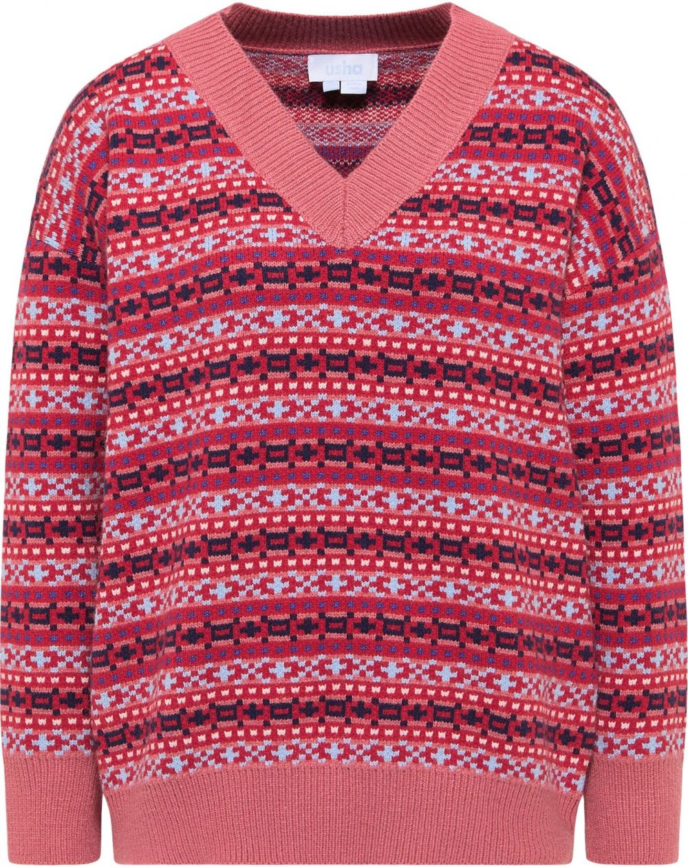 usha BLUE LABEL Sveter  svetlomodrá / tmavomodrá / ružová / červená / čierna