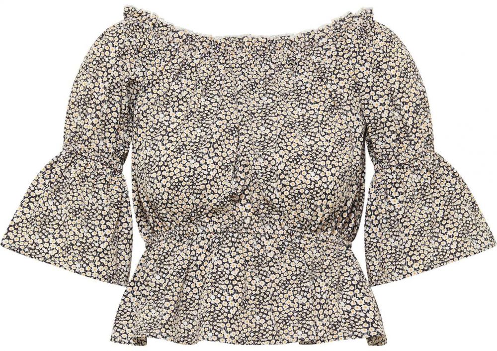 myMo ROCKS Blúzka  žltá / čierna / biela