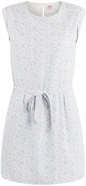 MYMO Letné šaty  svetlomodrá / tmavozelená / červená / šedobiela