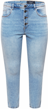 Noisy May Curve Džínsy  modrá denim