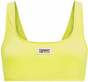 Tommy Hilfiger Underwear Bikinový top  námornícka modrá / limetková / jasne červená / šedobiela