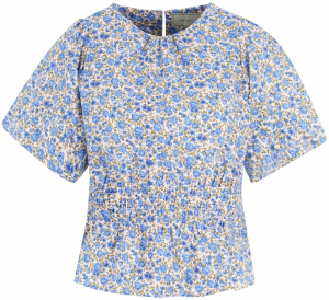 Neo Noir Blúzka 'Scotty'  béžová / modrá / svetlomodrá / kaki