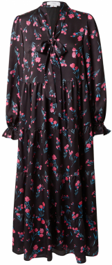 Coast Košeľové šaty  svetlomodrá / ružová / čierna