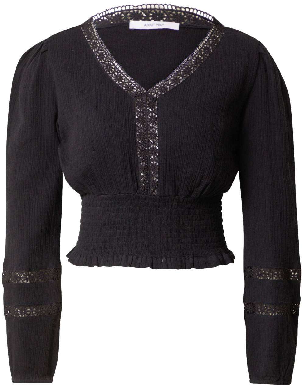 ABOUT YOU Tričko 'Suzi'  čierna