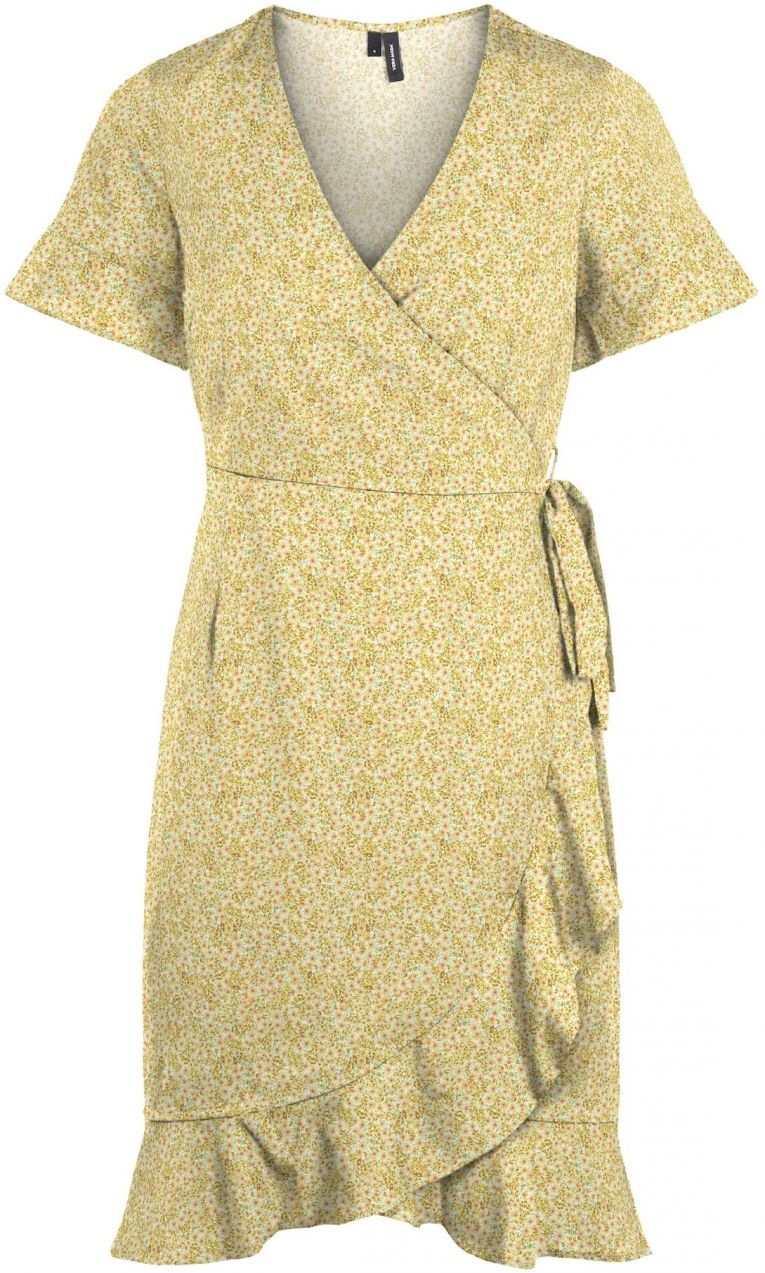 VERO MODA Šaty 'Henna'  trstinová / zmiešané farby
