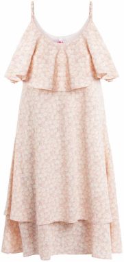 MYMO Letné šaty  svetložltá / pastelovo zelená / pastelovo ružová / biela