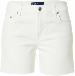 GAP Džínsy  biely denim