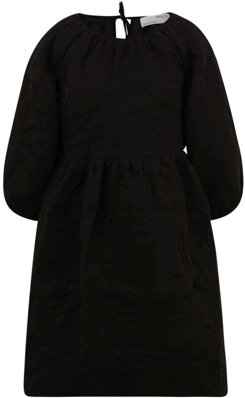 Selected Femme Petite Šaty  čierna