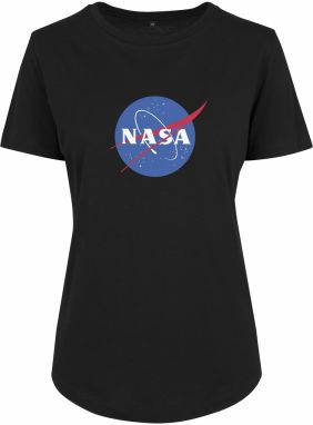 Merchcode Tričko 'NASA Insignia'  dymovo modrá / brusnicová / čierna / biela