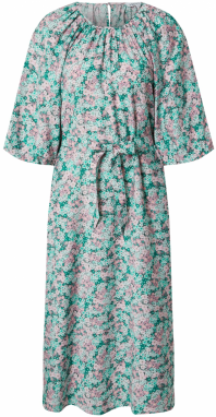 EDITED Šaty 'Fadia'  zelená / nefritová / svetlofialová / ružová