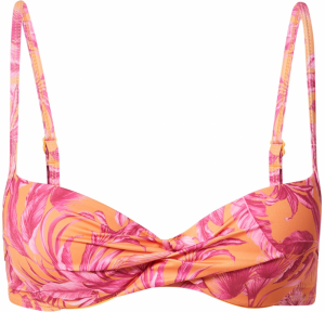 Hunkemöller Bikinový top 'Tulum'  mandarínková / fuksia / pitaya / svetloružová