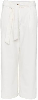 OPUS Plisované nohavice 'Mareika'  biela