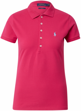 Polo Ralph Lauren Tričko 'Julie'  svetlomodrá / fuksia