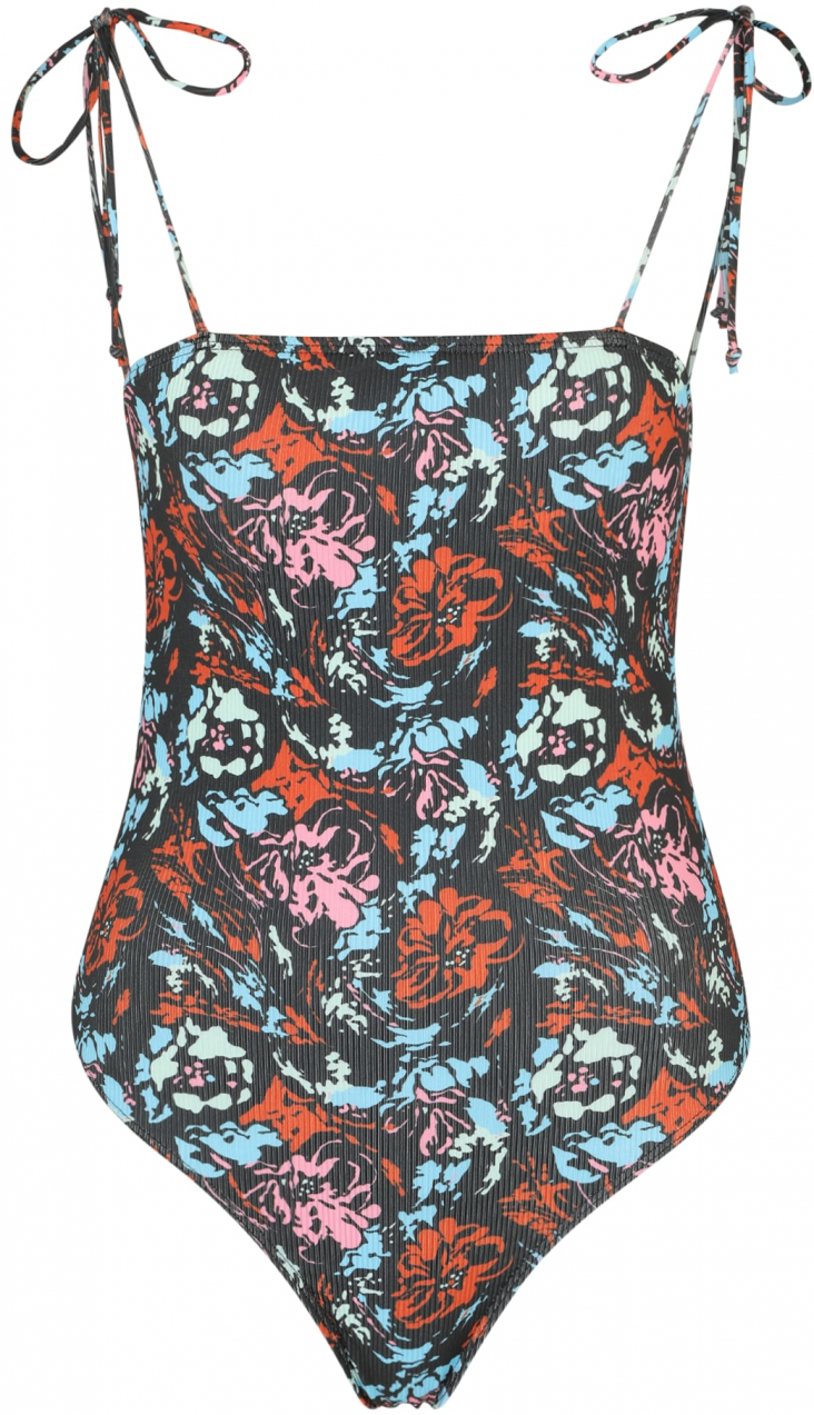 Warehouse Jednodielne plavky  svetlomodrá / mätová / ružová / červená / čierna