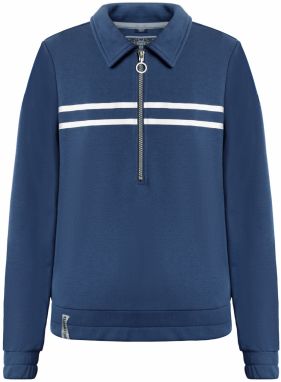 DreiMaster Maritim Mikina  enciánová / biela