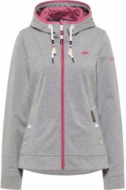 Schmuddelwedda Funkčná bunda 'Kianna'  žltá / sivá melírovaná / ružová / čierna / biela