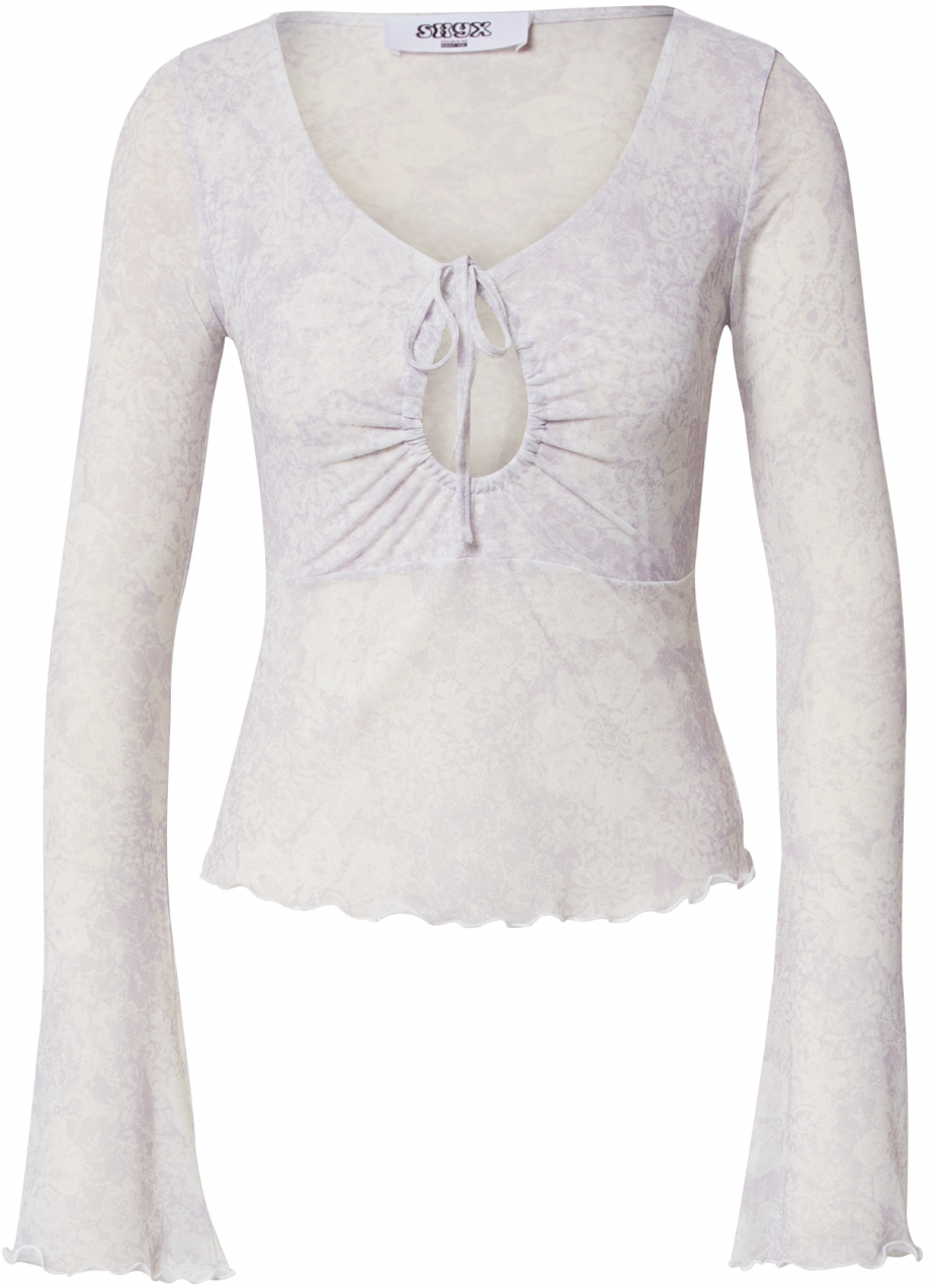 SHYX Tričko 'Heather'  pastelovo fialová / biela