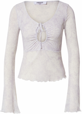 SHYX Tričko 'Heather'  pastelovo fialová / biela