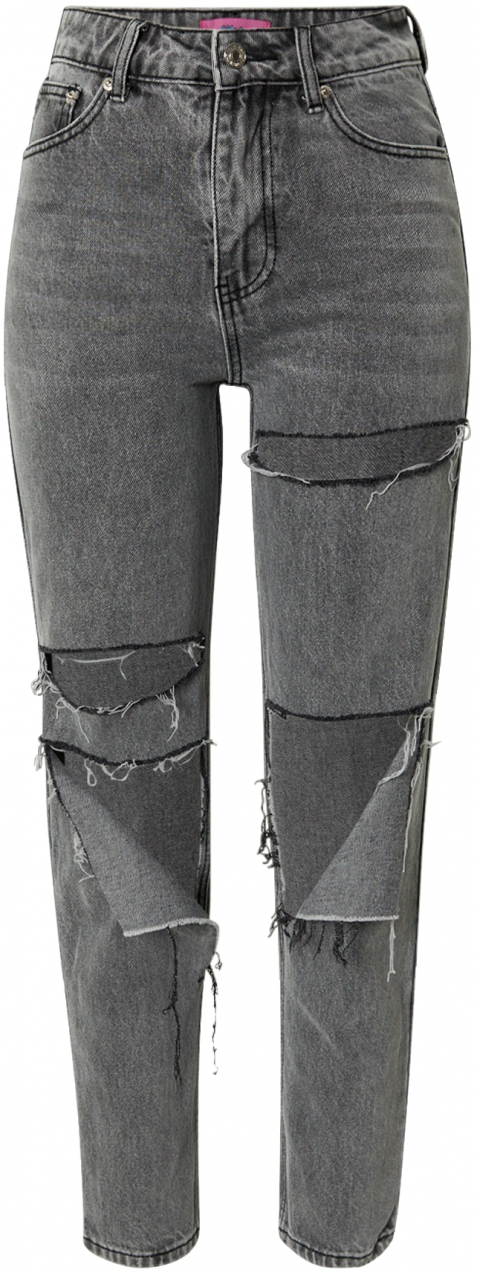 Edikted Džínsy 'Elle'  sivý denim