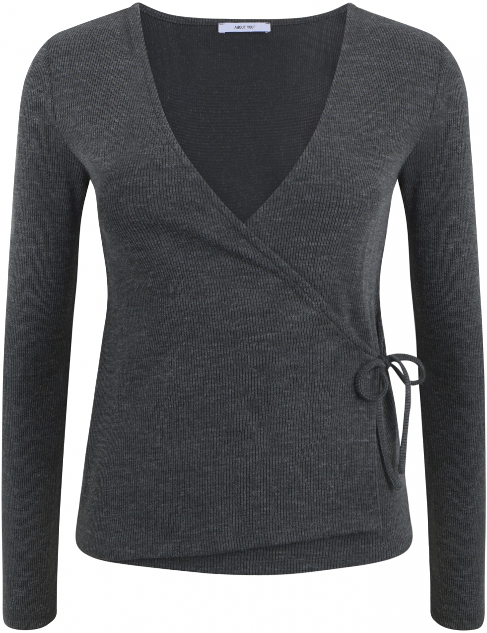 ABOUT YOU Tričko 'Eliza'  tmavosivá