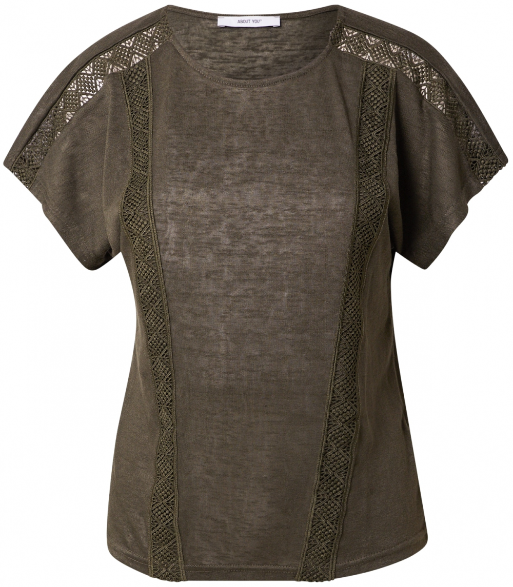 ABOUT YOU Tričko 'Aurea'  kaki