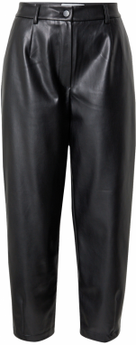 Karo Kauer Plisované nohavice  čierna