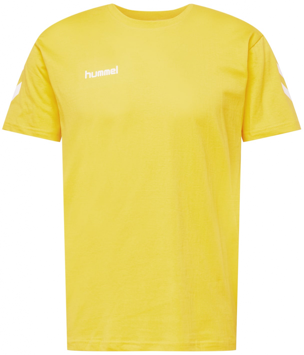 Hummel Funkčné tričko  svetložltá / biela