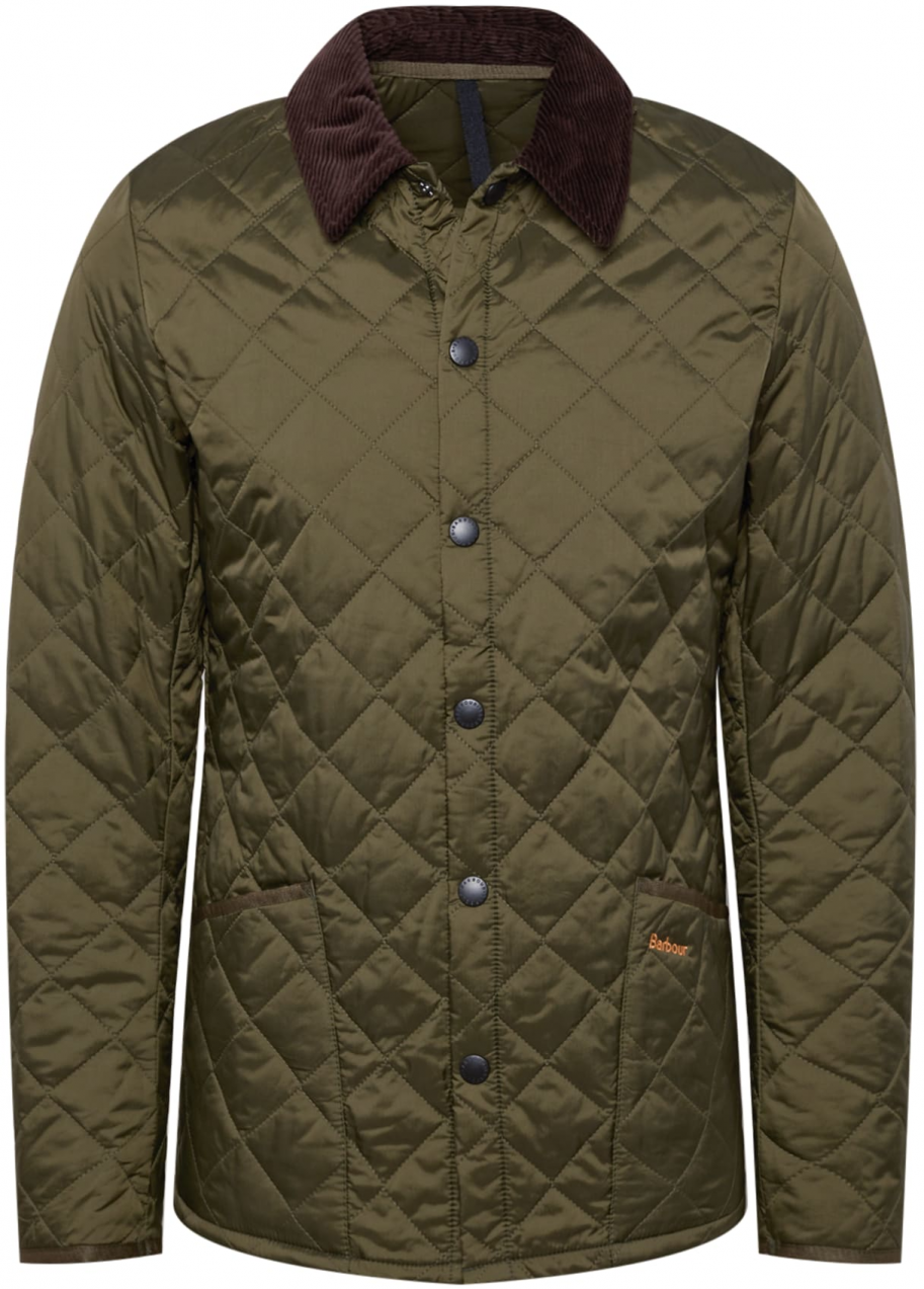 Barbour Prechodná bunda  tmavohnedá / olivová