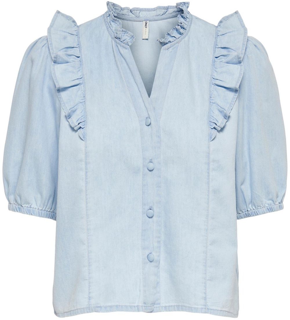 ONLY Blúzka 'Bea'  modrá denim