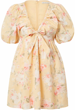 Abercrombie & Fitch Šaty  zmiešané farby / svetlooranžová