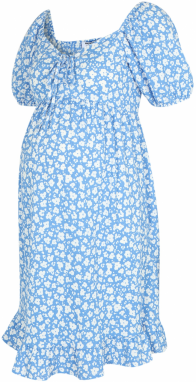 Dorothy Perkins Maternity Šaty 'Ditsy'  svetlomodrá / biela