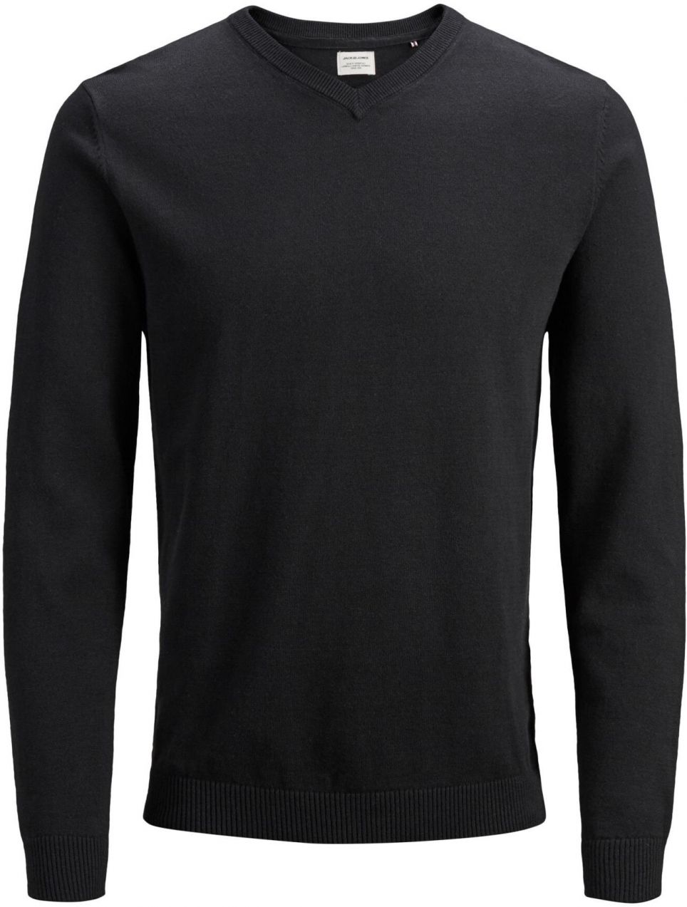 JACK & JONES Sveter  čierna