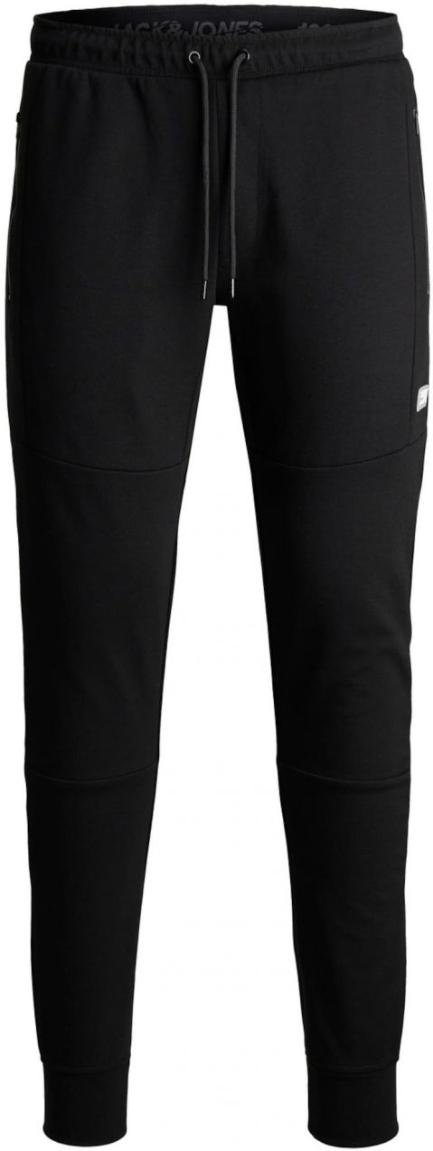JACK & JONES Nohavice 'Will'  čierna / biela