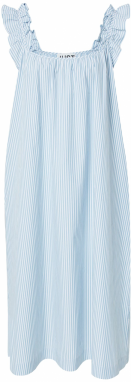 JUST FEMALE Šaty  svetlomodrá / biela