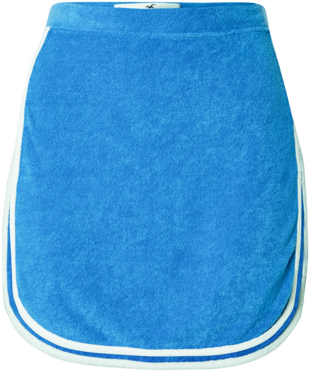 HOLLISTER Sukňa 'TERRY'  modrá / mätová / biela