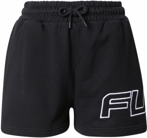 FUBU Nohavice  čierna / biela