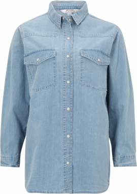 Dorothy Perkins Petite Blúzka  modrá denim