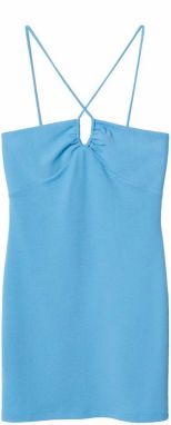 MANGO Šaty 'Nuvers'  tyrkysová