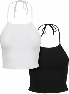 Urban Classics Top  čierna / biela
